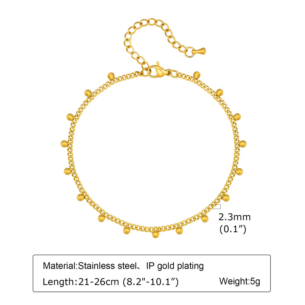 Stainless Steel Lucky Evil Eye Anklet Bracelet for Women, Blue Eye Beaded Chain Foot Anklets Summer Beach Lucky Amulet Gift