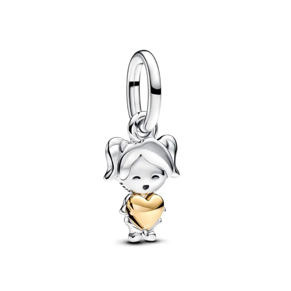 Hot Selling Christmas Santa 925 Silver Charm Bead Fit European Bracelet Bangles Women Necklace Jewelry