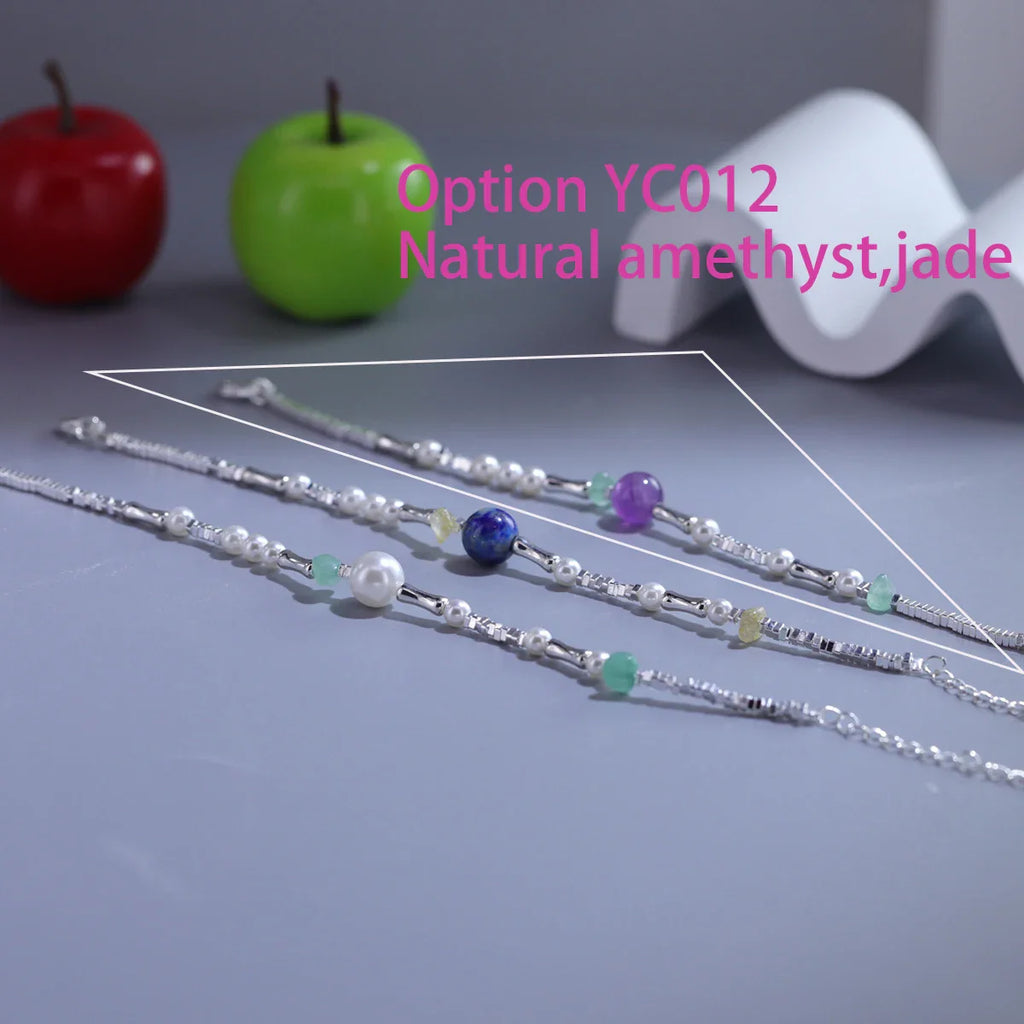925 Sterling Silver Star Bead Bracelet For Women Fragmented Silver Sweet Romantic Versatile Trend Jewelry Gifts Dropshipping