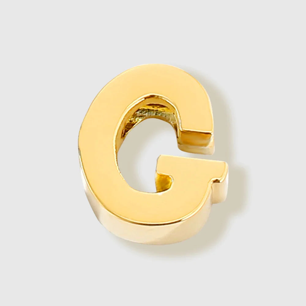 Tiny Heart Dainty Initial Charm Gold Color Silver Color Letter Name Pendant For Women Wholesale Alphabet A-Z Jewelry Gift