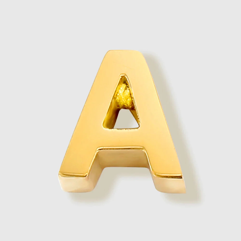 Tiny Heart Dainty Initial Charm Gold Color Silver Color Letter Name Pendant For Women Wholesale Alphabet A-Z Jewelry Gift