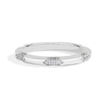 MINTYBOX S925 Silver Moissanite Wedding Band Ring for Women Lab Diamond Engagement Rings 18K Gold Plated Jewelry
