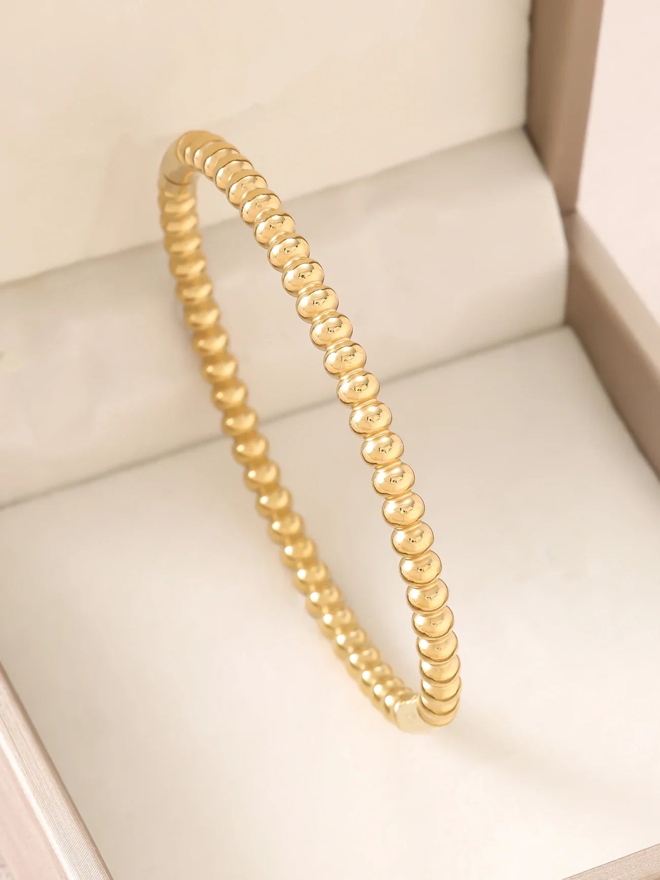 1pieces/set women's wedding jewelry party holiday Valentine's Day gift stainless steel bracelet plated with 18K gold bracelet