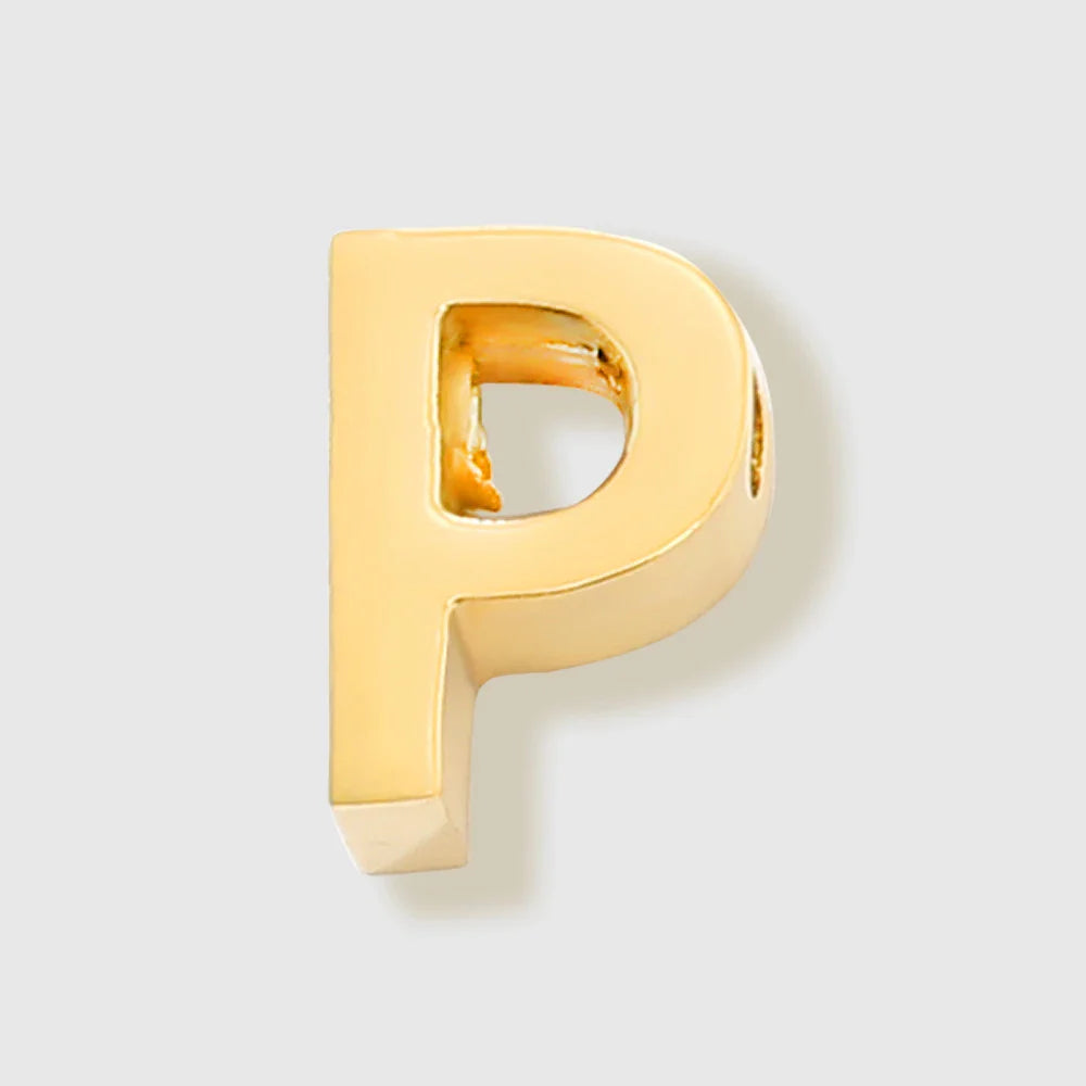 Tiny Heart Dainty Initial Charm Gold Color Silver Color Letter Name Pendant For Women Wholesale Alphabet A-Z Jewelry Gift