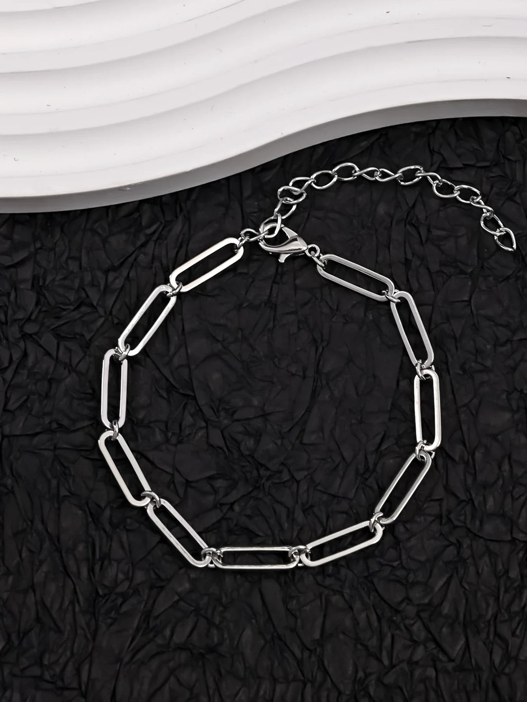 10pcs Stainless Steel Cuban Chain Bracelet for Men Women Figaro Vintage Metal Viking Kpop Pulseras Emo Cute Luxury Jewelry Gift