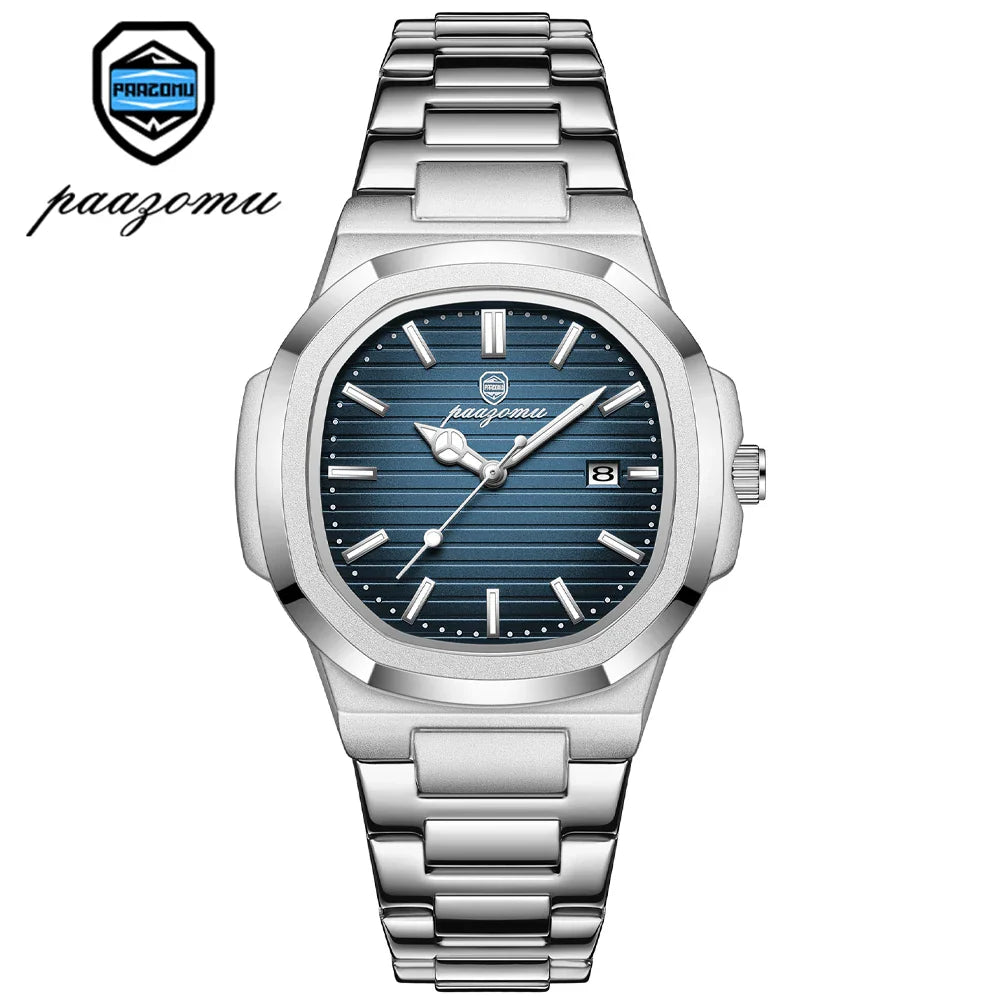 2026 New Men Watch Quartz Waterproof Male Clock Business Watch Mens Watches Top Brand Luxury Watch Men Chronograph reloj hombre