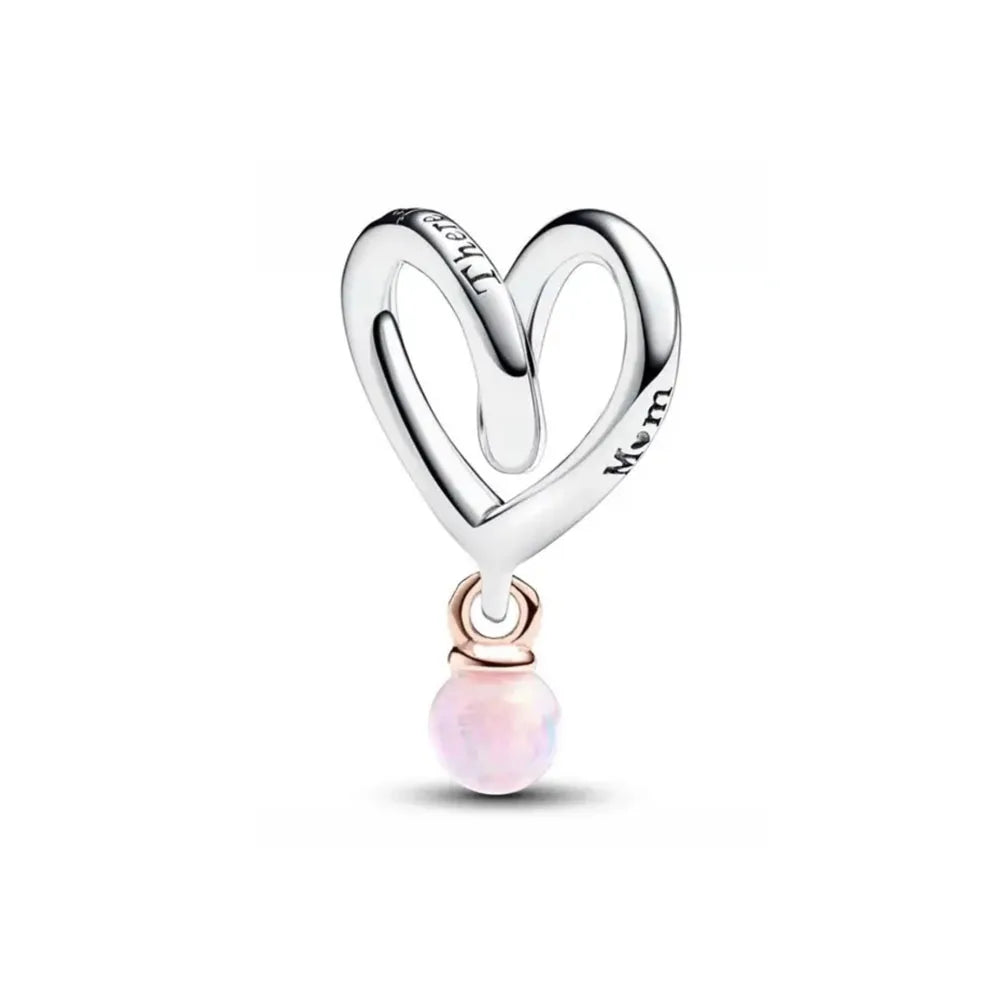 Hot Selling Christmas Santa 925 Silver Charm Bead Fit European Bracelet Bangles Women Necklace Jewelry
