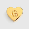 Initial Name Heart Shape Pendant For Necklaces 316L Stainless Steel Necklace for Women Bracelet Make Earrings Jewelry