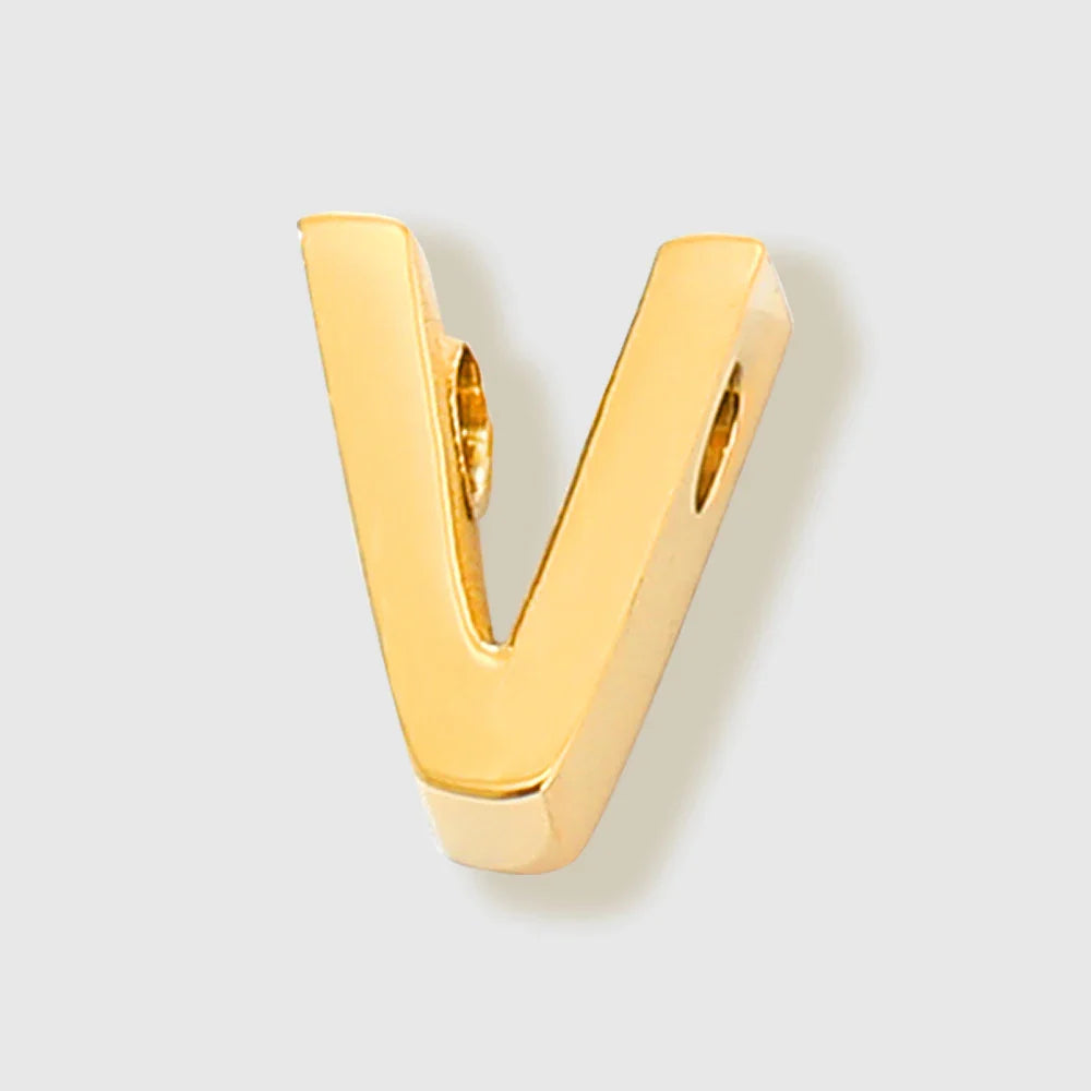 Tiny Heart Dainty Initial Charm Gold Color Silver Color Letter Name Pendant For Women Wholesale Alphabet A-Z Jewelry Gift