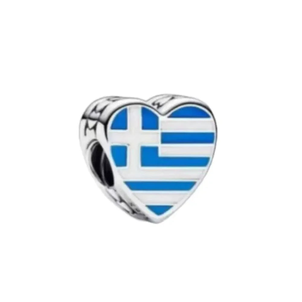 Hot Selling Christmas Santa 925 Silver Charm Bead Fit European Bracelet Bangles Women Necklace Jewelry