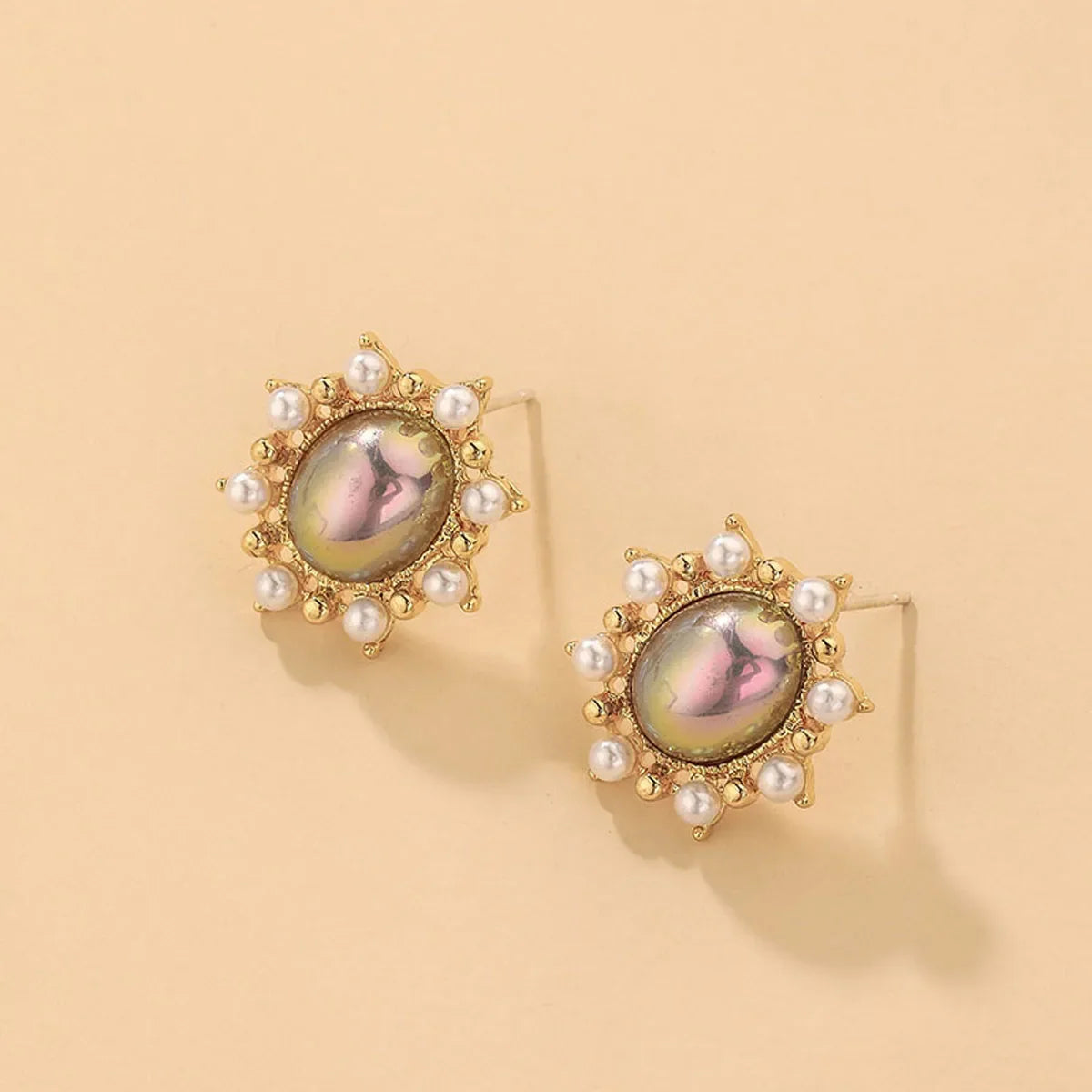 Korean Heart Drop Earrings For Women Girl Romantic Valentine's Day Gift Fashion Jewelry Trend Hanging Pearl Cute Bowknot Earring