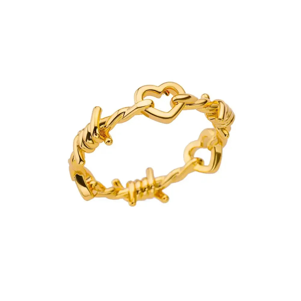 Zircon Little Heart Rings For Women Minimalism Heart Ring Stainless Steel Finger Dainty Ring Valentine Gifts Free Shipping