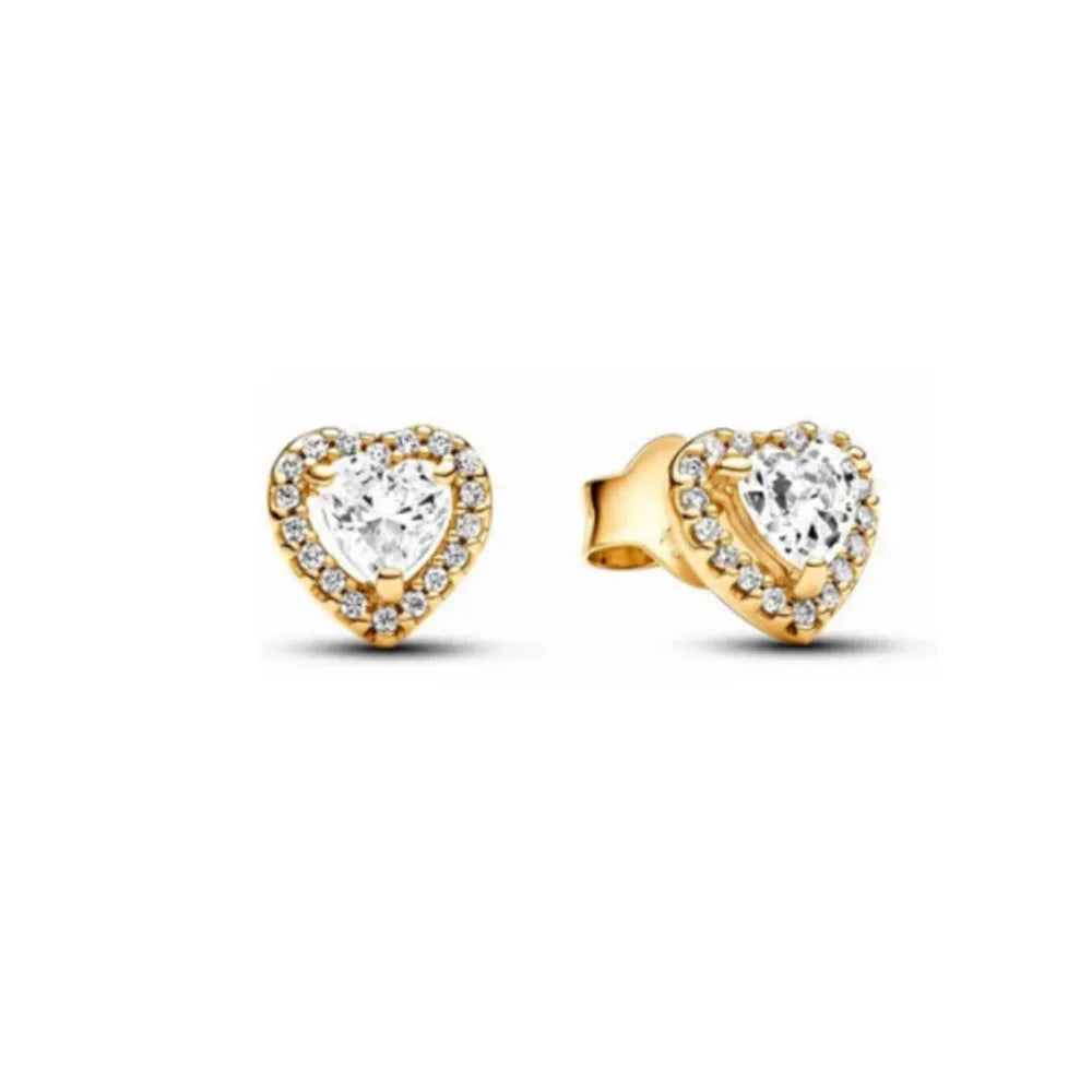 European New 925 Silver Butterfly Flower Stud Earrings, Fit Women's Festival Exquisite Charm Jewelry Gifts