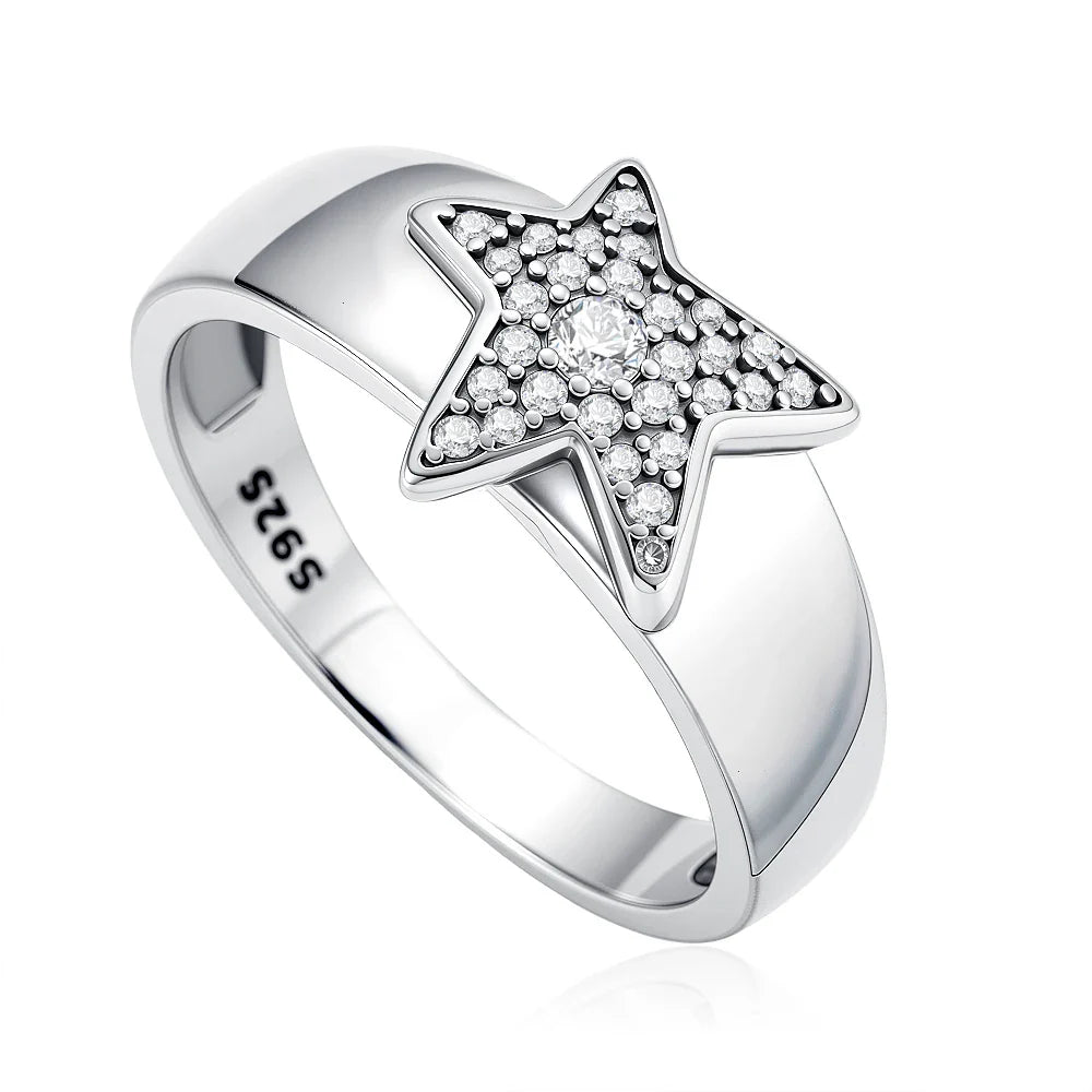 2026 Hot Selling 925 Silver Cute Puppy Flower Elephant Clover Ring Suitable for Wedding Rings, Jewelry Gifts
