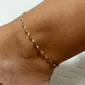 Stainless Steel Fish Lips Chain Anklet For Women Summer Beach Foot Jewelry On The Leg Minimalist Anklets Female