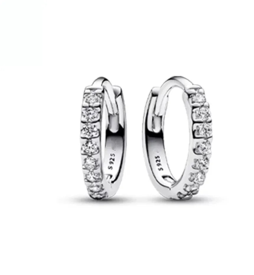 Christmas 925 Silver Daisy Flower Stud Earrings, Fit Women's Festival Exquisite Charm Jewelry Gifts