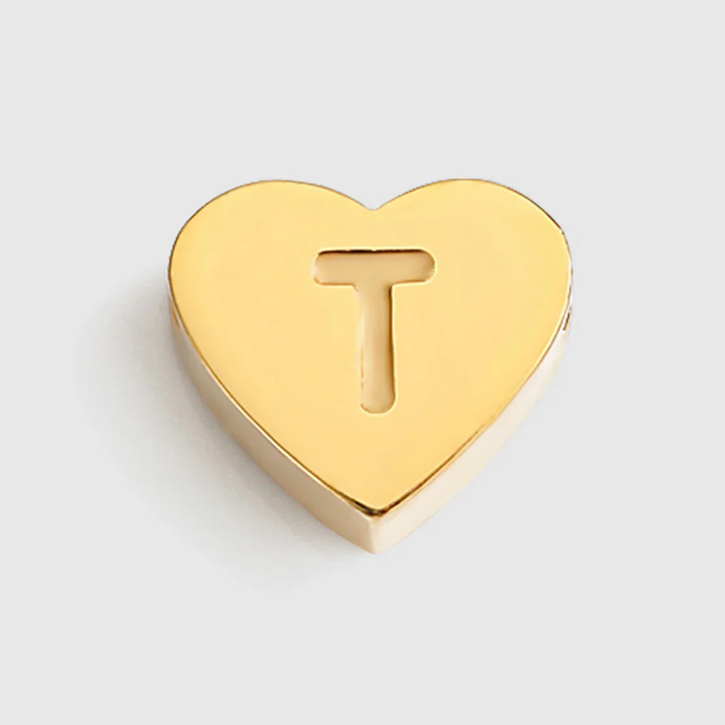 Initial Name Heart Shape Pendant For Necklaces 316L Stainless Steel Necklace for Women Bracelet Make Earrings Jewelry