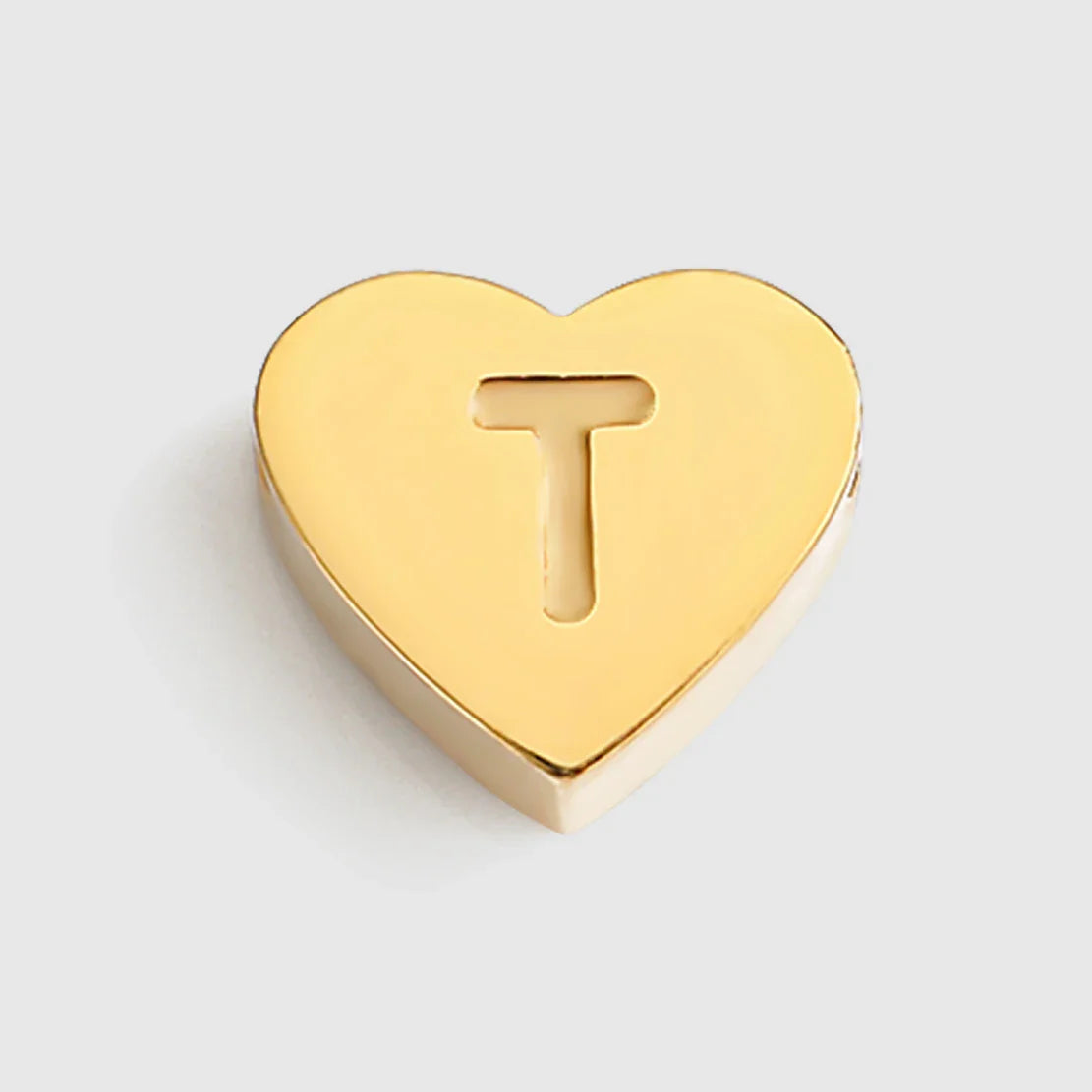 Initial Name Heart Shape Pendant For Necklaces 316L Stainless Steel Necklace for Women Bracelet Make Earrings Jewelry