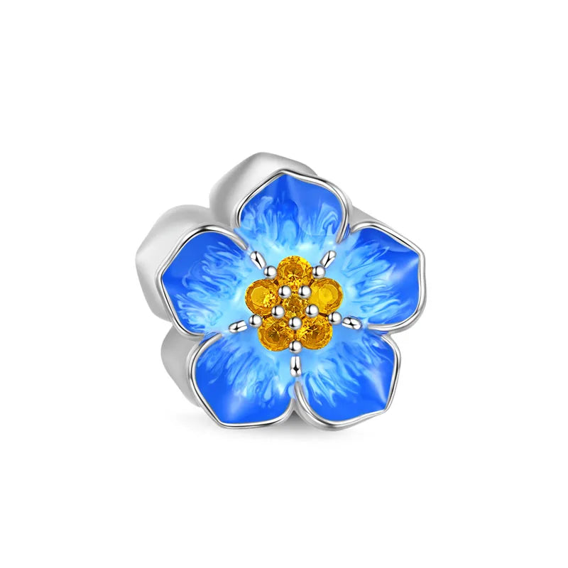 2026 925 Silver Flower, Butterfly, Highland Cow, Motorcycle Pendant Fit European Original Bracelet DIY Jewelry Exquisite Jewelry