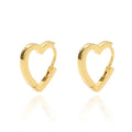Chunky Drop Hoop Earrings for Women Stainless Steel Gold Color Piercing Earring 2024 Trend New In Trend Jewelry aretes mujer