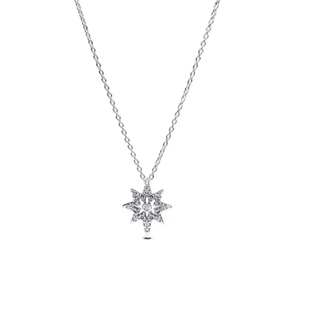 925 Sterling Silver Heart Bow Necklace Fit Christmas Jewelry For Women DIY  Making Party Wedding Gift