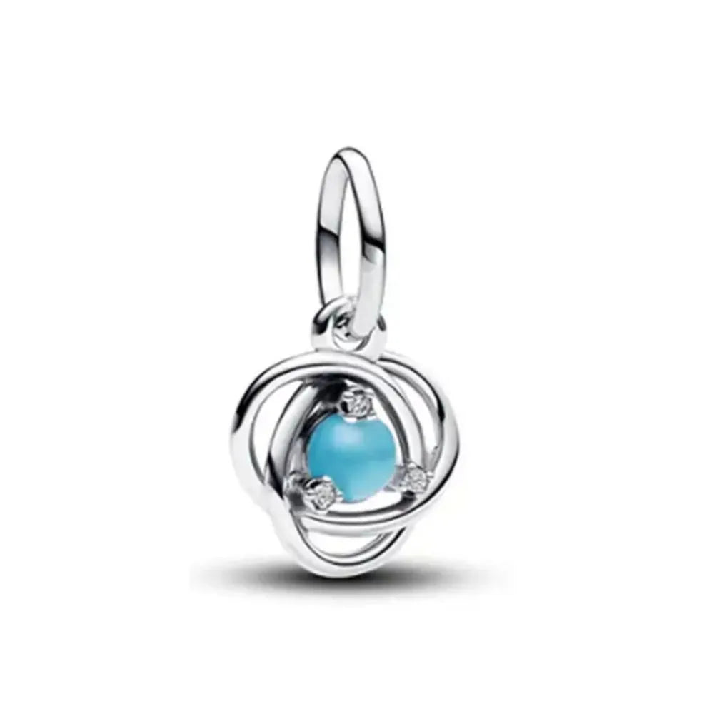 Hot Selling Christmas Santa 925 Silver Charm Bead Fit European Bracelet Bangles Women Necklace Jewelry
