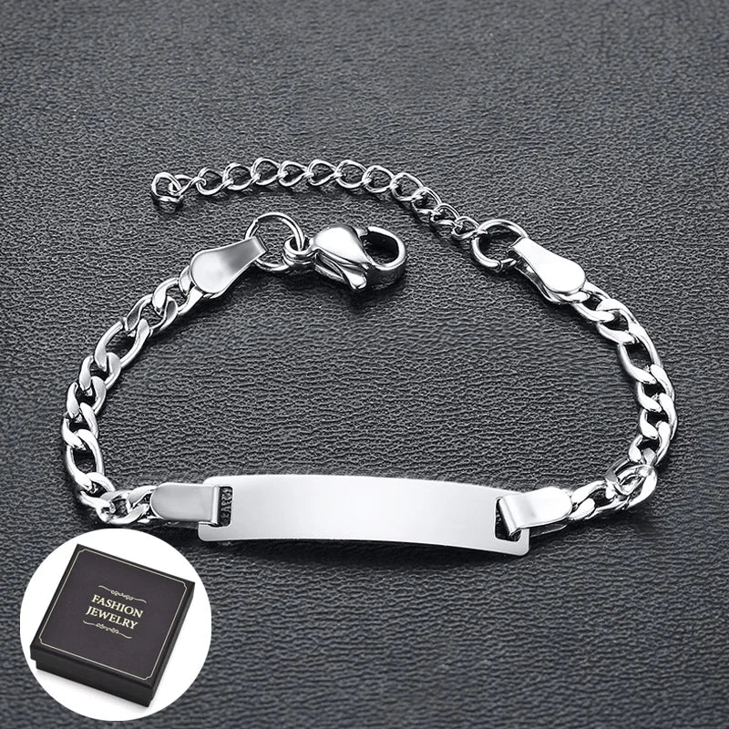 Personalized Name Bracelet VIP Link for for Boy Girl