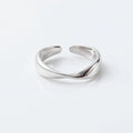 925 Silver Irregular Rings For Women Wedding Luxury Jewelry Accessories  and  Money 925 Jewellery