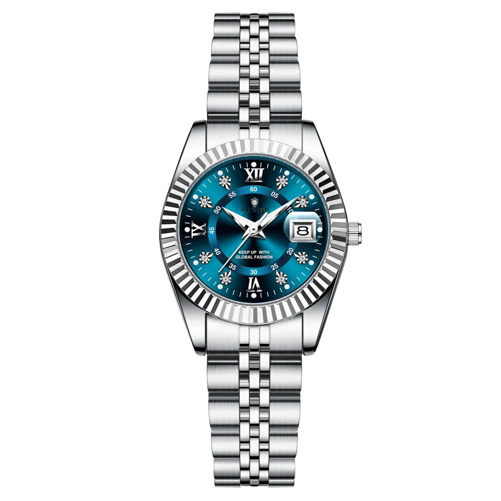Fashion Quartz Wristwatches Luxury Brand High Quality Diamond Watch For Man Gifts Digital Mens Automatic Watches Men Gold Clock