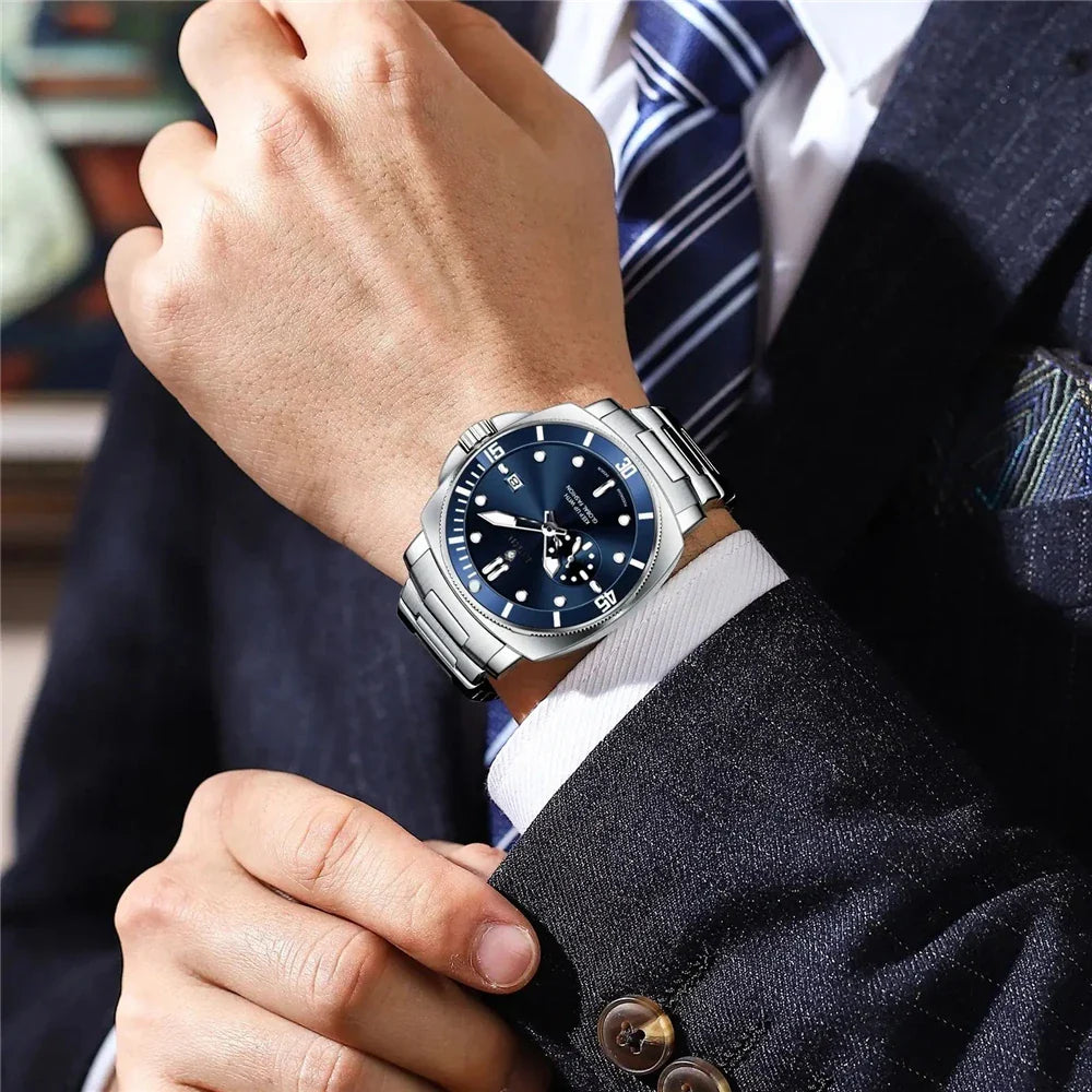 New Gifts Clock Red Watch Man Unique Digital Small Dial Fashion Quartz Wristwatches Mens Automatic Watches Men Cadeau Homme 2026