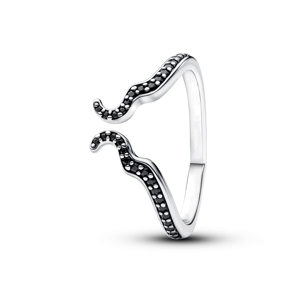 2026 Hot Selling 925 Sterling Silver Heart-Shaped Butterfly Flower Ring, Exquisite and Charming Jewelry Gift for European Women