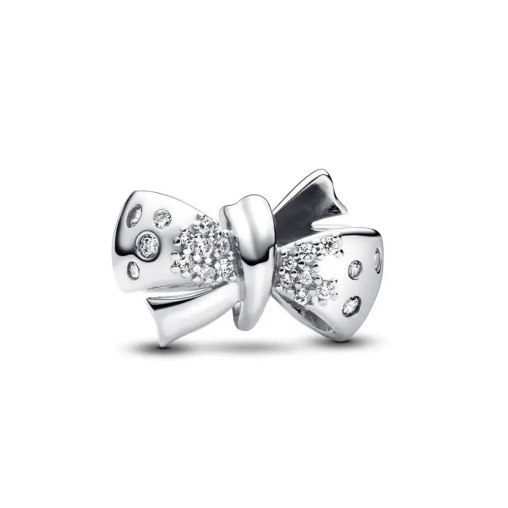 Hot Selling Christmas Santa 925 Silver Charm Bead Fit European Bracelet Bangles Women Necklace Jewelry
