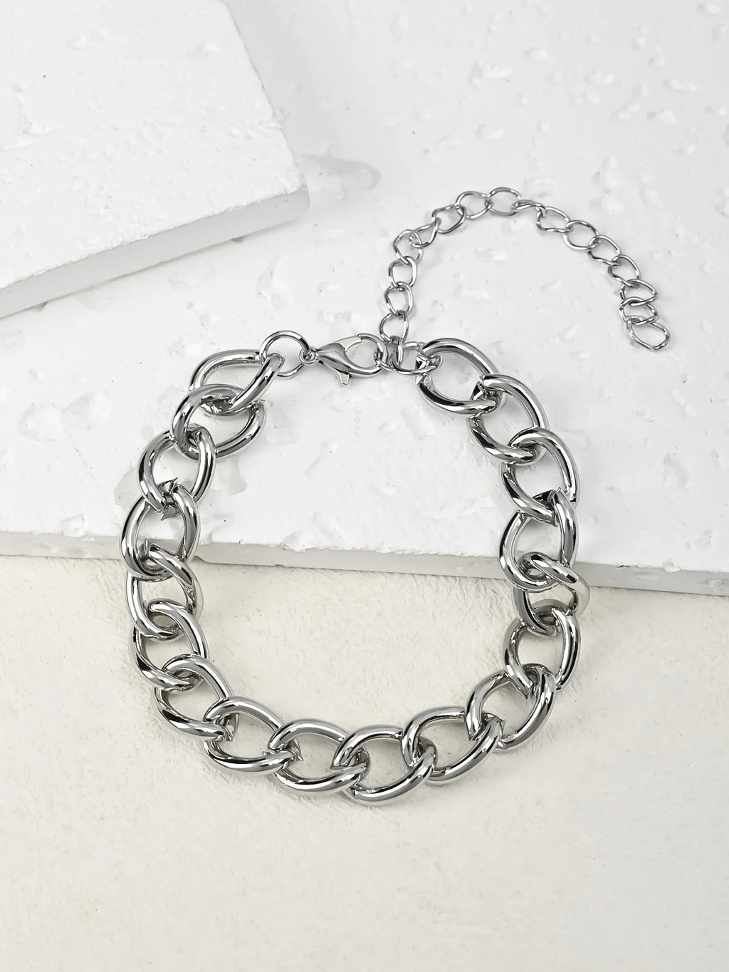 10pcs Stainless Steel Cuban Chain Bracelet for Men Women Figaro Vintage Metal Viking Kpop Pulseras Emo Cute Luxury Jewelry Gift