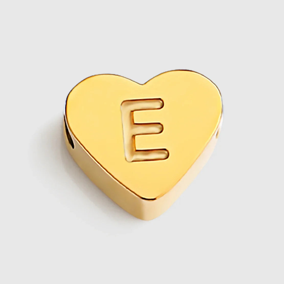 Initial Name Heart Shape Pendant For Necklaces 316L Stainless Steel Necklace for Women Bracelet Make Earrings Jewelry