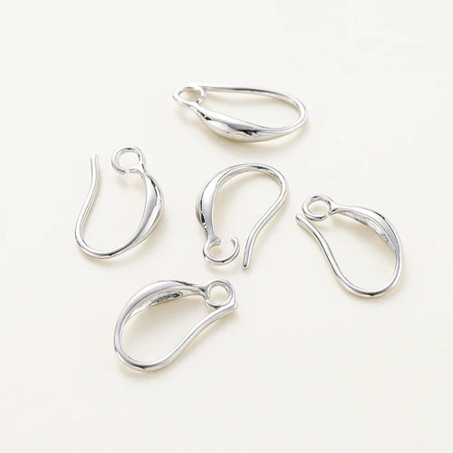 10pcs/lot 14K 18K Real Gold Earing Pendant Hook Ear Wire Hook For DIY Jewelry Making Earing Charms Accessories Components