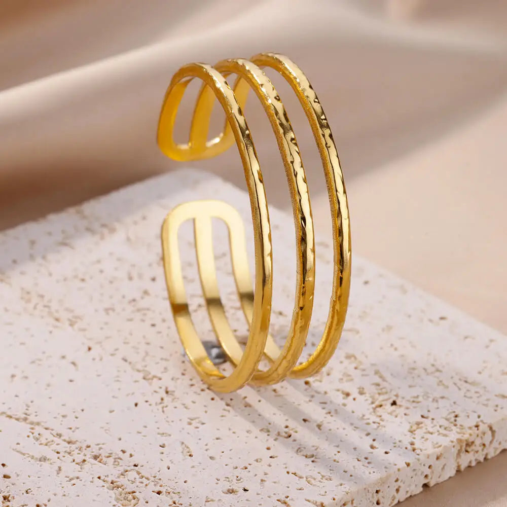 Jesus Bangles Bracelet for Women Stainless Steel Gold Color Luxury Bracelets New Trend Wedding Jewelry pulseras mujer bijoux