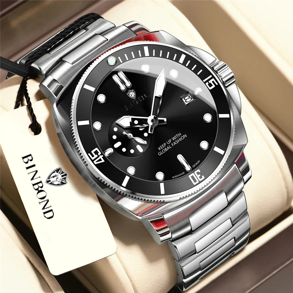 New Gifts Clock Red Watch Man Unique Digital Small Dial Fashion Quartz Wristwatches Mens Automatic Watches Men Cadeau Homme 2026