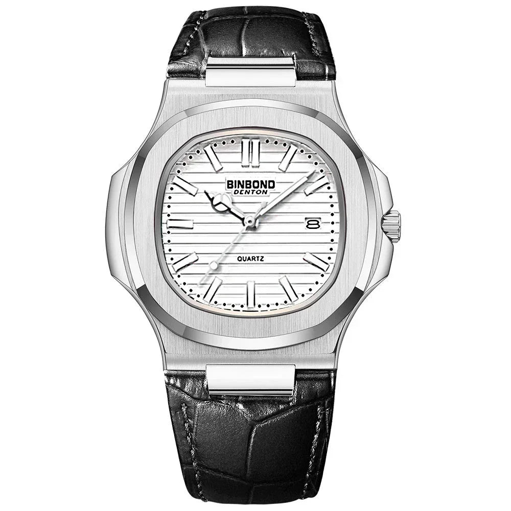 New Switzerland Man Casual Rose Gold Clock Men Luxury Watch Automatic Watches Mens Fashion Quartz Wristwatches Tudo Por 1 Real