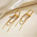 NEWBUY New Arrival INS Tassels Drop Earrings For Women Girls,High Quality Daily Jewelry Perfect For Everyday Wear
