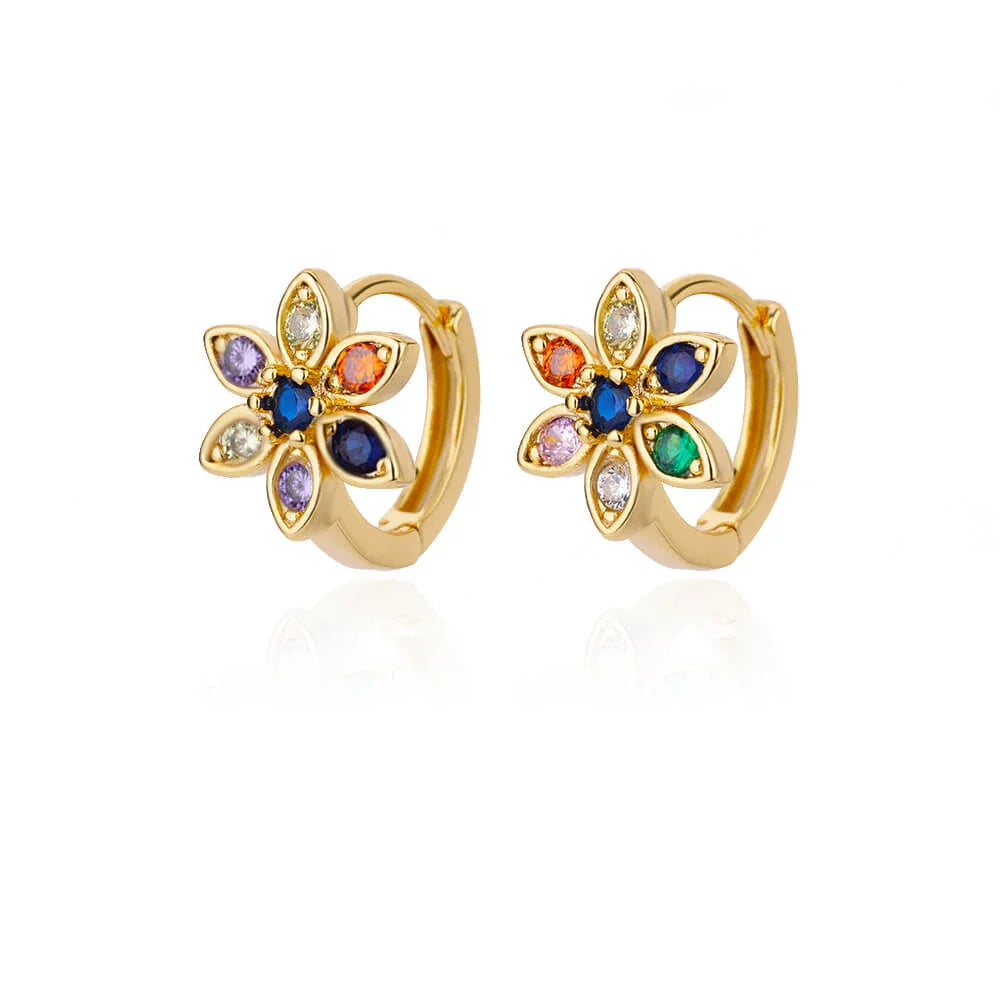 Zircon Star Pendientes Earrings for Women Girl Stainless Steel Gold Color Earring Y2k Wedding Aesthetic Jewelry aretes mujer