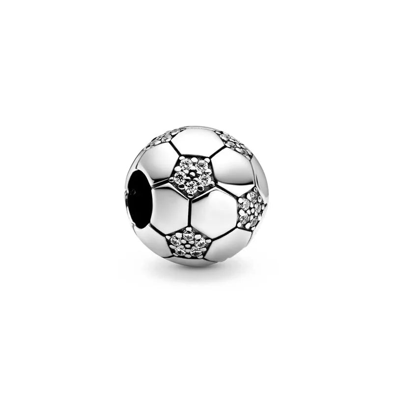 European New 925 Sterling Silver Spring New Pink Flower Ballon Cat Diy Beads Charm Fit European S925 Bracelet Bangles