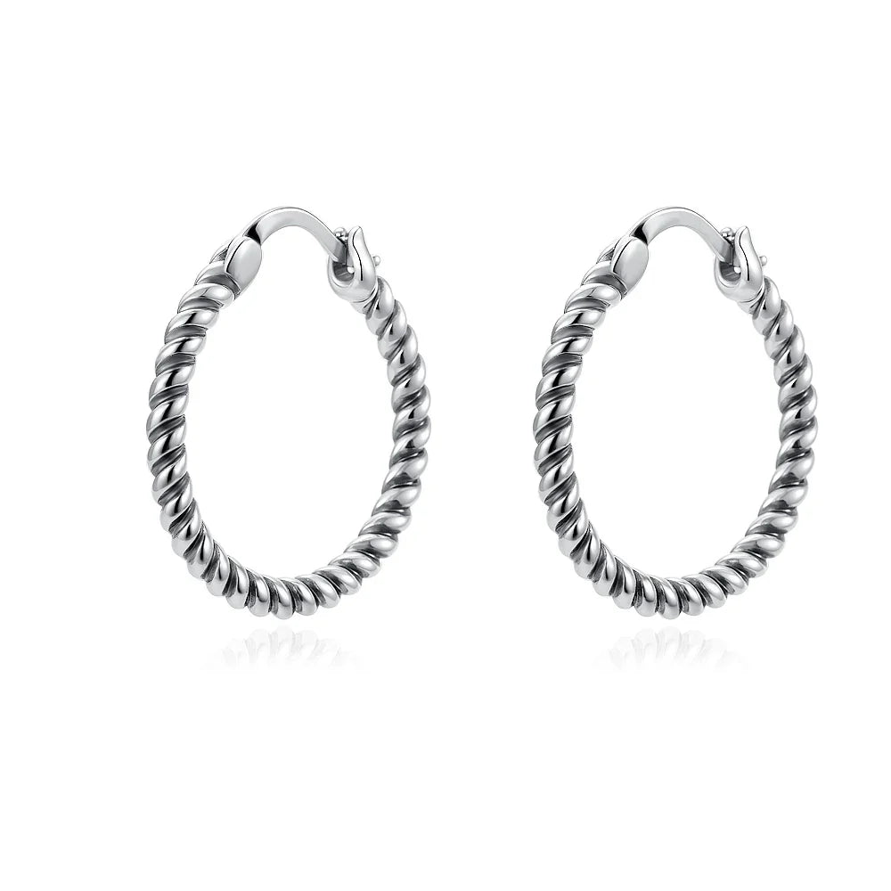 2026 New 925 Silver Elephant Cherry Blossom Butterfly Heart Earrings, a delicate choice for women's fashion jewelry