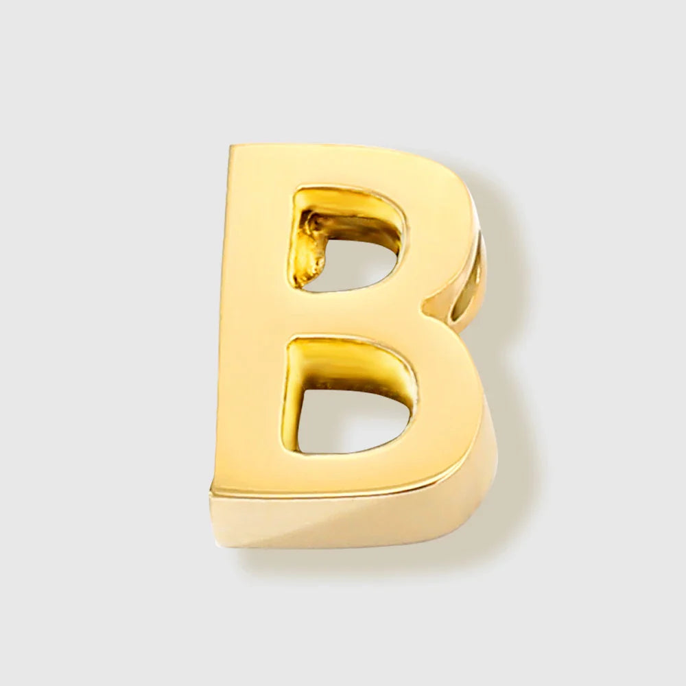 Tiny Heart Dainty Initial Charm Gold Color Silver Color Letter Name Pendant For Women Wholesale Alphabet A-Z Jewelry Gift