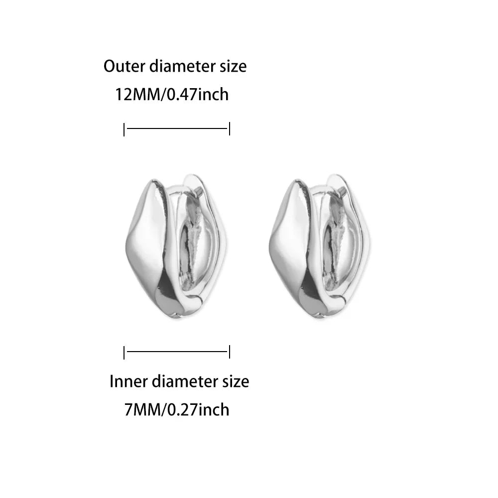 Geometric Hook Earrings For Women Stainless Steel Gold Color Jellyfish Dangle Drop Earrings 2025 Trend Piercing Wedding Jewelry