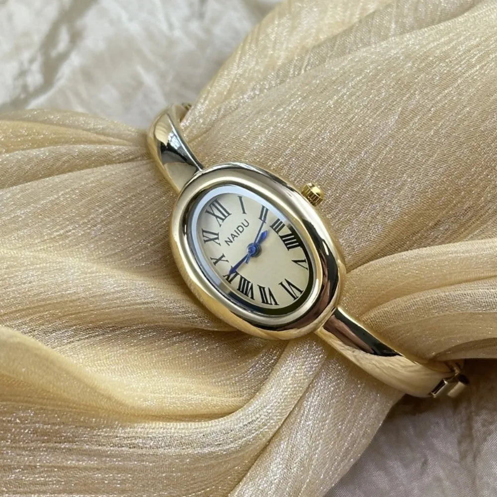 Famous Brand Bracelet Watch Stainless Steel Strap Gold Watch Fashion Small Dial Ladies Girl Gift Wristwatches Relojes Para Mujer