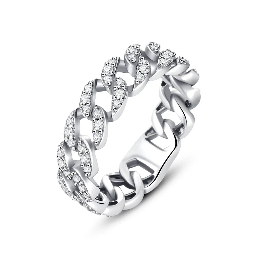 2026 Hot Selling 925 Sterling Silver Heart-Shaped Butterfly Flower Ring, Exquisite and Charming Jewelry Gift for European Women