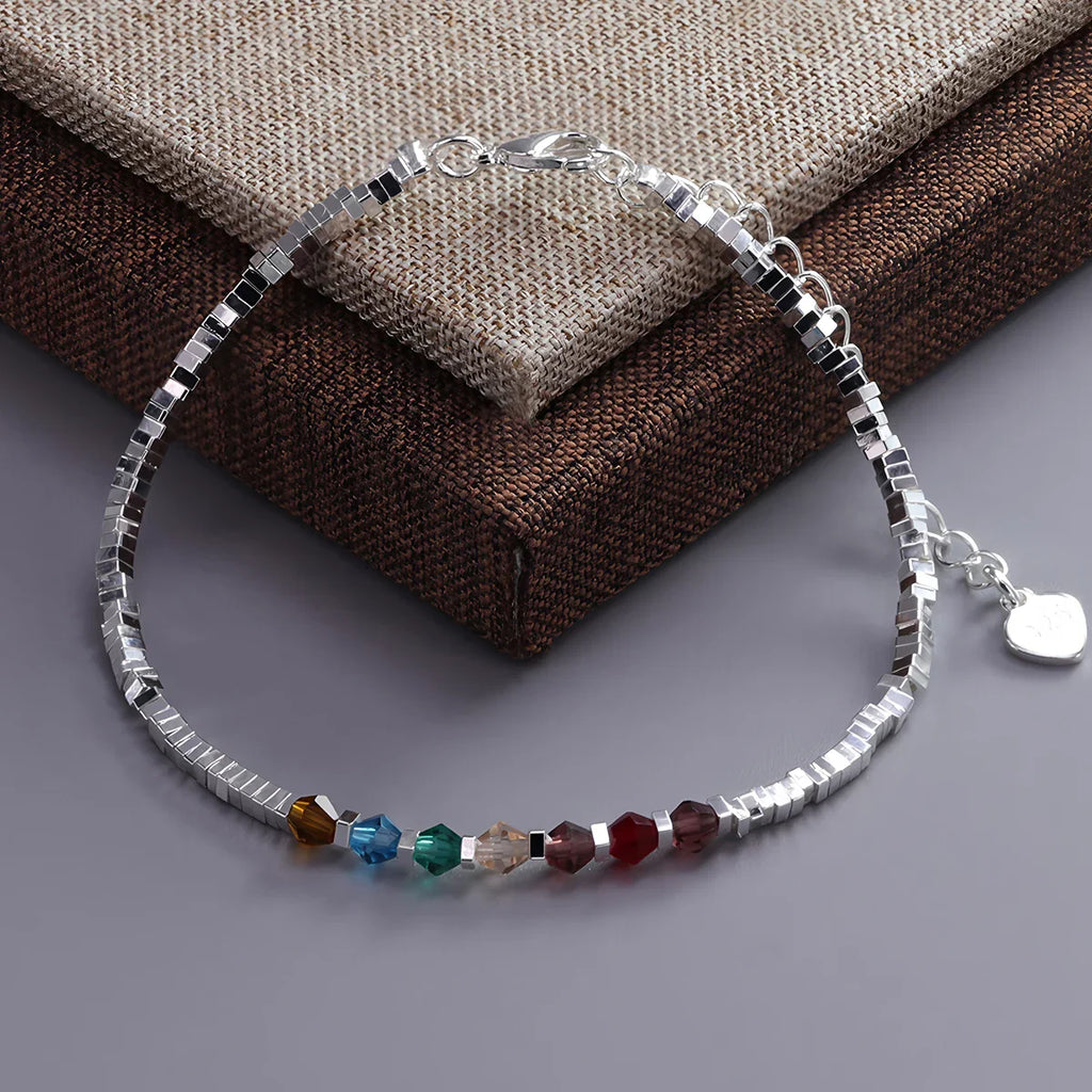 925 Sterling Silver Star Bead Bracelet For Women Fragmented Silver Sweet Romantic Versatile Trend Jewelry Gifts Dropshipping