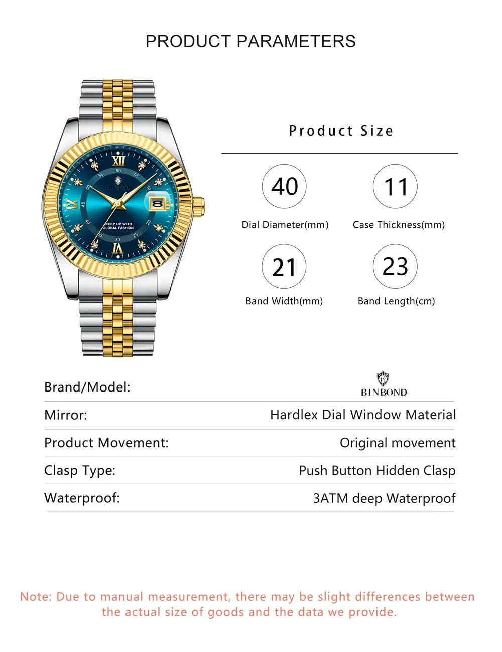Fashion Quartz Wristwatches Luxury Brand High Quality Diamond Watch For Man Gifts Digital Mens Automatic Watches Men Gold Clock