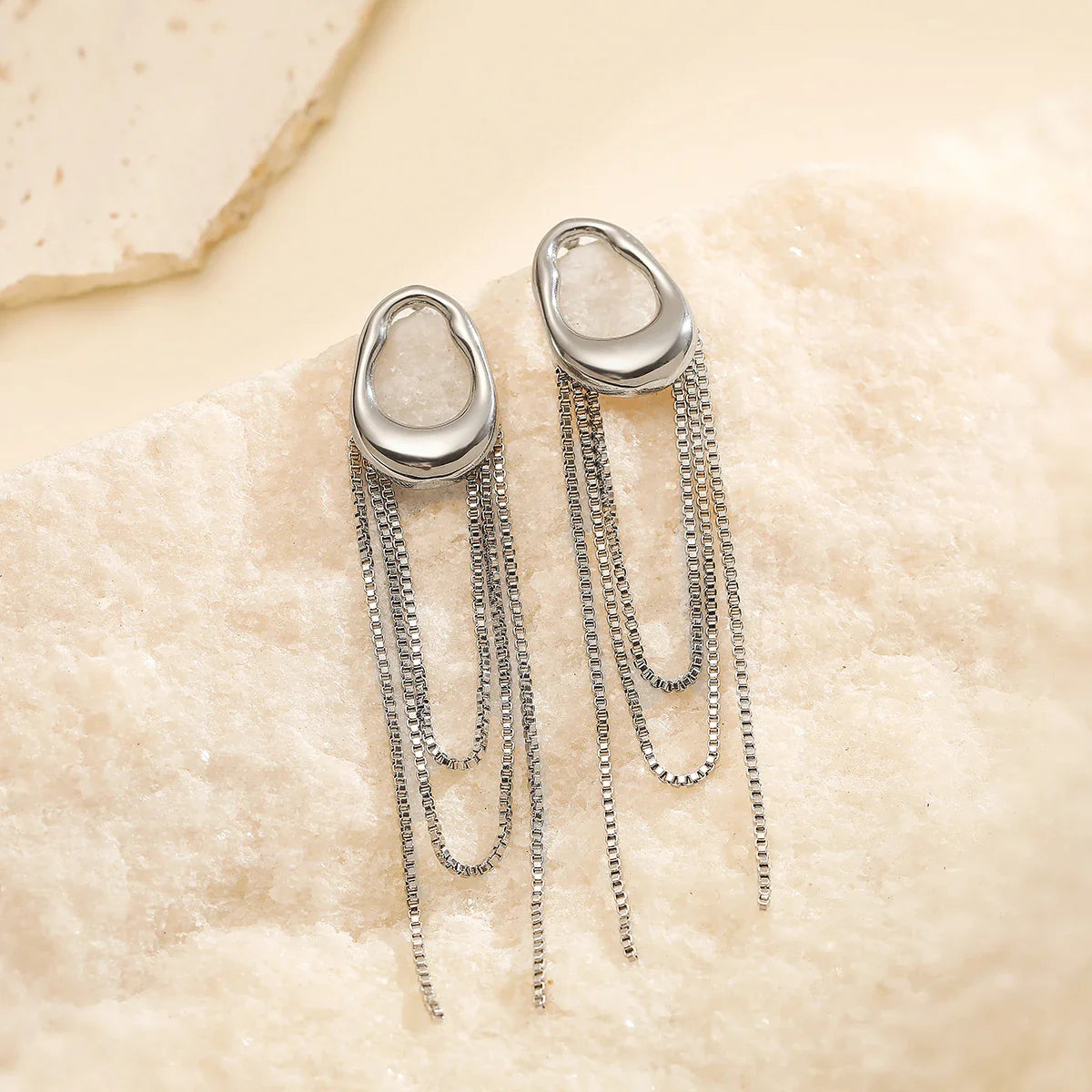 NEWBUY New Arrival INS Tassels Drop Earrings For Women Girls,High Quality Daily Jewelry Perfect For Everyday Wear