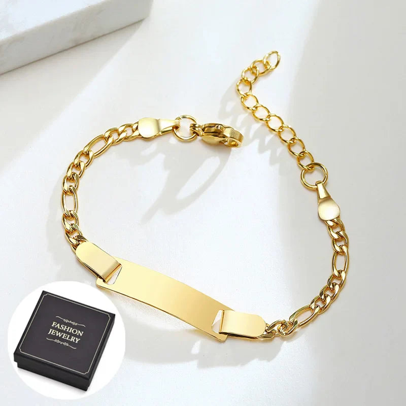 Personalized Name Bracelet VIP Link for for Boy Girl